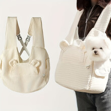 Front Pet Carrier Backpack Adjustable with Safety Strap and
