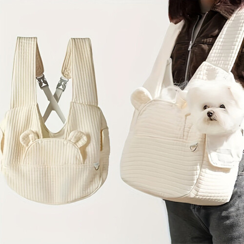 Front Pet Carrier Backpack Adjustable with Safety Strap and