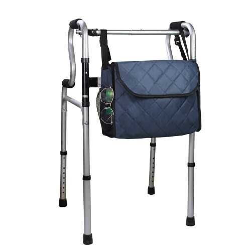 Wheelchair Backpack Bag Dark Blue Large Capacity