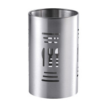 Countertop Utensil Holder Drying Rack Silver