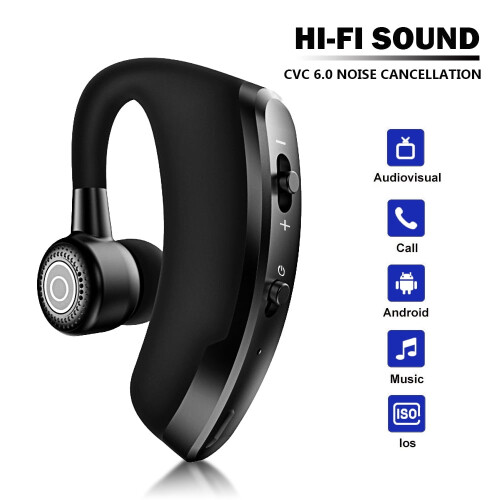 Ultralight Headset with Rotatable Mic and Noise-Cancelling