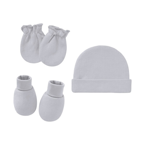 Women's Winter Hat Gloves Scarf Set Three-Piece Multi-Color