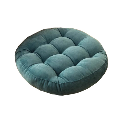 Chair Cushion Solid Color Corduroy Thickened Seat Cushion