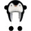Penguin Plush Earmuffs Hat Winter Warm Furry Hat 1