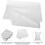 White Woven PP Sandbags for Flood Control 3 pcs 1
