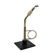 Fly Tying Vise with Pedestal Base and Universal Hook Holder