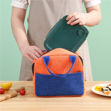 Insulated Lunch Tote for Women and Men Orange