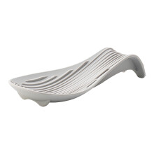 Grey Silicone Kitchen Utensil Rest Tray – Thickened