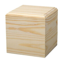 Pine Wooden Storage Box with Wooden Lining