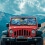 Foldable Ocean Dolphin Windshield Sunshade for Jeep 2