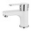 Basin Faucet Contemporary Painted Brass Single-Handle 1