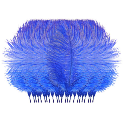 Floating Plume Feathers Natural Multicolor 50-Pack 20-25cm 1