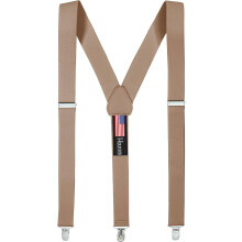 Men's suspenders with clips Y-back design 1 pair