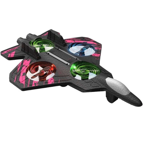RC Plane with 360 Stunt Capability, EPP Foam, LED Lights,