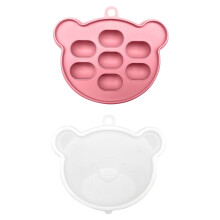 BPA-Free Baby Food Ice Cube Tray 6-Compartment 12x14cm 67g