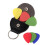Portable Picks Case Keychain Light Weight Picks Storage-Black 7