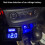 12V Digitale Voltmeter Spanningstester Meter Helder LED-Display voor Auto Motor  Blauw 2