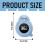 Baby Bath Thermometer with LED Display and Floating Toy 3