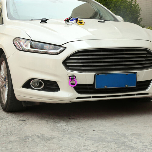 Purple ABS Tow Hook for Car Bumper Decoration 2