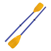 Yellow ABS Boating Paddle Lightweight Portable 2 pcs