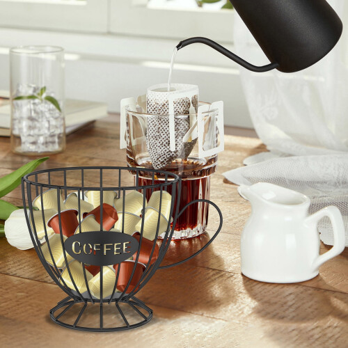 Coffee Pod Holder Extra-Large for Countertop Storage
