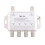 Lovoski DiSEqC Switch 2x4 for FTA TV with 2 LNB 1
