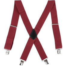 Men's Suspenders with Metal Clips Adjustable 5 cm Wide
