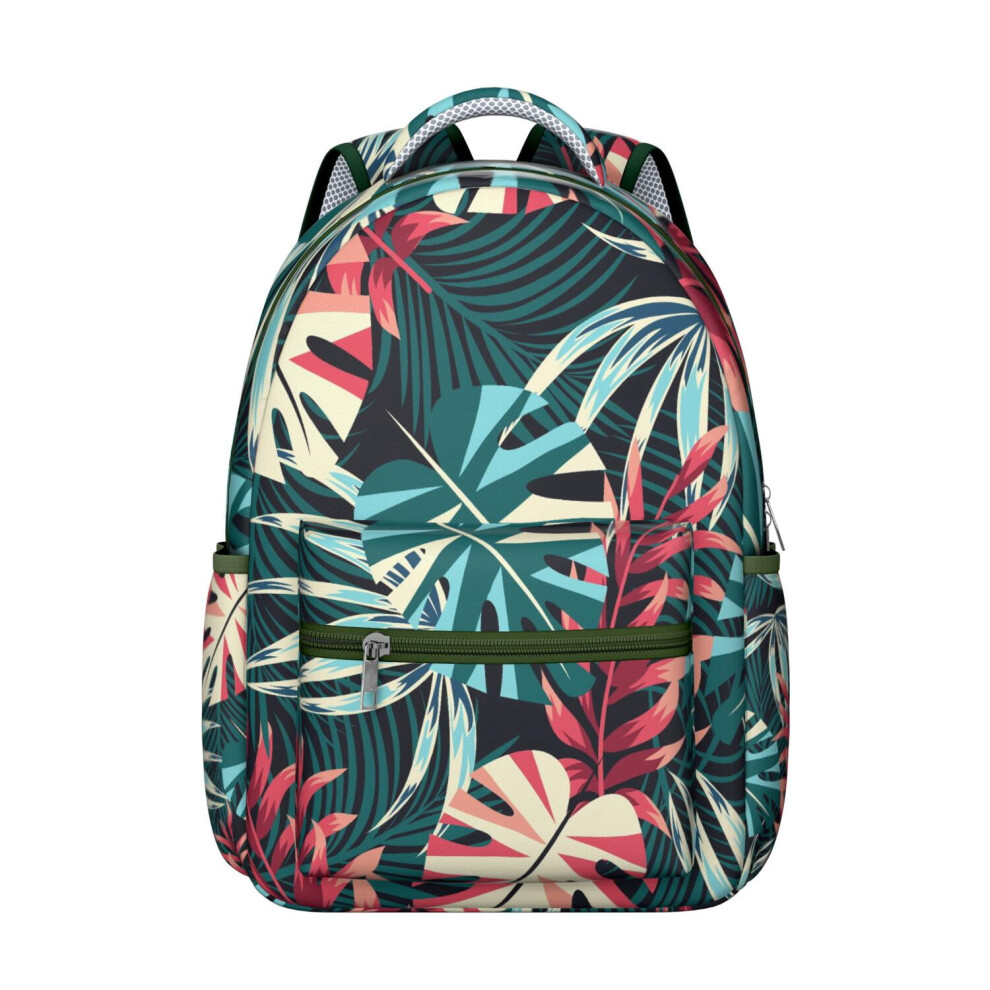 Hawaii Tropical Palm Leaves Backpack Large Capacity 9101399925606