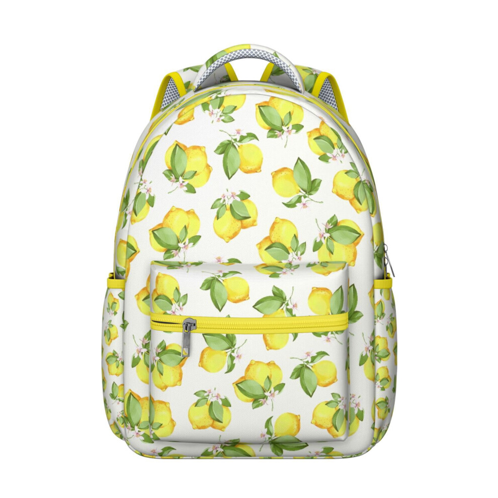 Lemon Citrus Backpack For Teens Â Lightweight, Durable 9101399925996