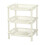 Plastic Storage Rack White 3-Tier Rectangular 1