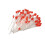 Fly Tying Materials Red Eyes 50 Pieces 1