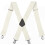 Men's Trouser Braces Elastic X-Shape with 4 Clips 1