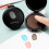 Practical Fingerprint Pad Thumb Print Ink Pad Fingerprint-Black 6