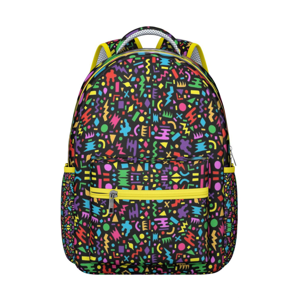 Geometric Shapes Backpack 15.6" Laptop Compartment 9101399930310