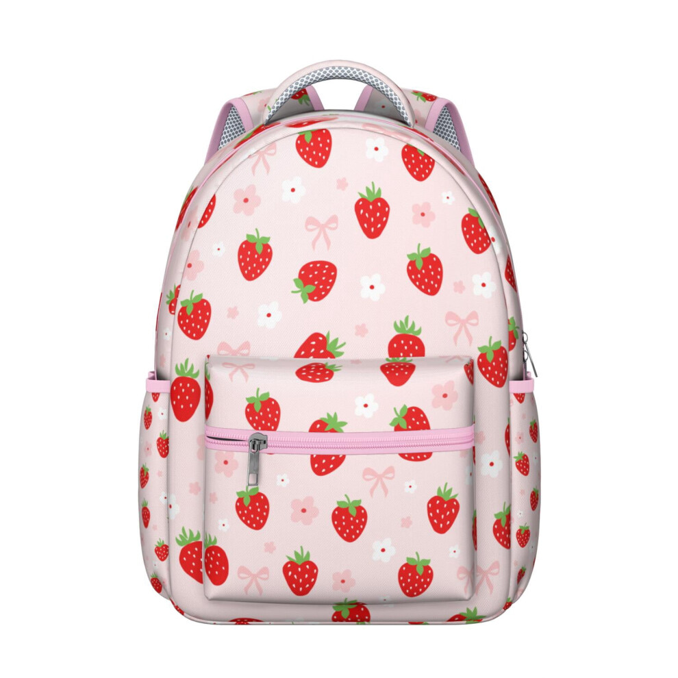 Strawberry Backpack For Women Â Spacious Laptop Bag With 9101399933045