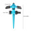 360 Degree Rotating Plant Watering Spikes Reliability-Green 4