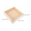 Wooden Sandbox for Toddlers Light Yellow 2