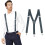 Men's Y-back elastic suspenders adjustable hiking 1