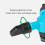 360 Degree Rotating Plant Watering Spikes Reliability-Green 7