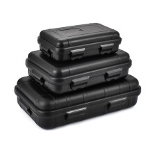 Protective Box Storage Case Black Waterproof 1 Piece