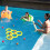Pool Game Set Foam Floats and Tossing Balls 6 pcs 1