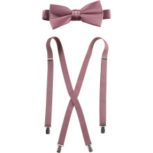 Bow Tie and Suspender Set Multiple Sizes Colors
