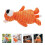 Chewing Toy for Pets 5.912.69.4in Assorted Color Squeaking Activity 4Pcs 2