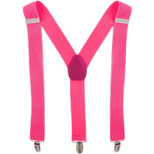 Men's Heavy Duty Clip-on Suspenders Adjustable Elastic Fit