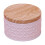 White Round Iron Storage Box 3.943.942.36 In 1