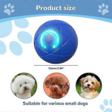 (Orange) 2025 New Shaky Dog Ball, USB Rechargeable Interactive Moving Toy, Automatic Shaking & Rolling Ball Toy for Small, Medium, Large Dogs