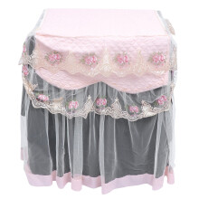Pink Velvet Washing Machine Dust Cover 1 Piece