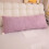Soft Velvet Long Pillow for Side Sleeping, 1 Piece 1