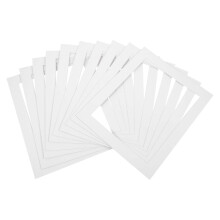 Photo Frame Mats Bevel Cut 20 Pieces