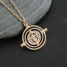 Time Turner Hourglass Necklace and Earrings Set Alloy 1 Set